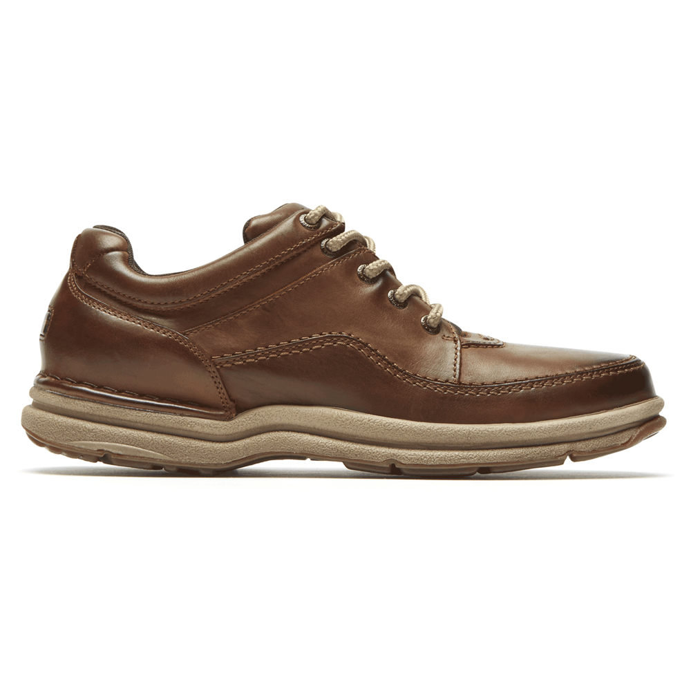 Rockport Joggesko Herre Brune - World Tour Classic Shoe - WQFE78041